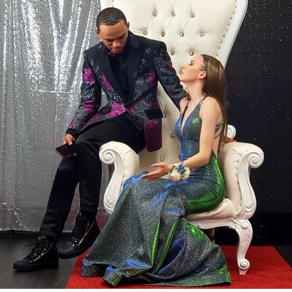 Custom made prom dress